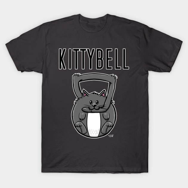 Kittybell Kettlebell T-Shirt by jasonyerface